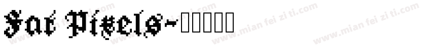 Fat Pixels字体转换
